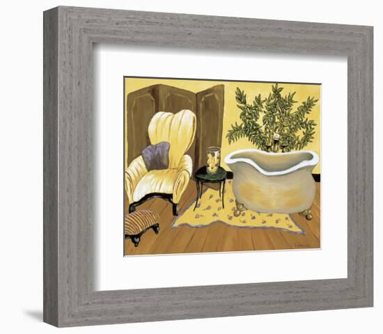 Lemon Bath-Krista Sewell-Framed Giclee Print