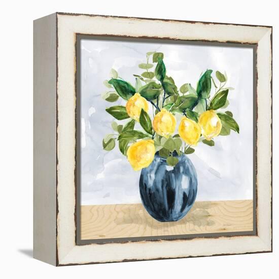 Lemon Bouquet-Carol Robinson-Framed Stretched Canvas