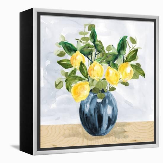 Lemon Bouquet-Carol Robinson-Framed Stretched Canvas