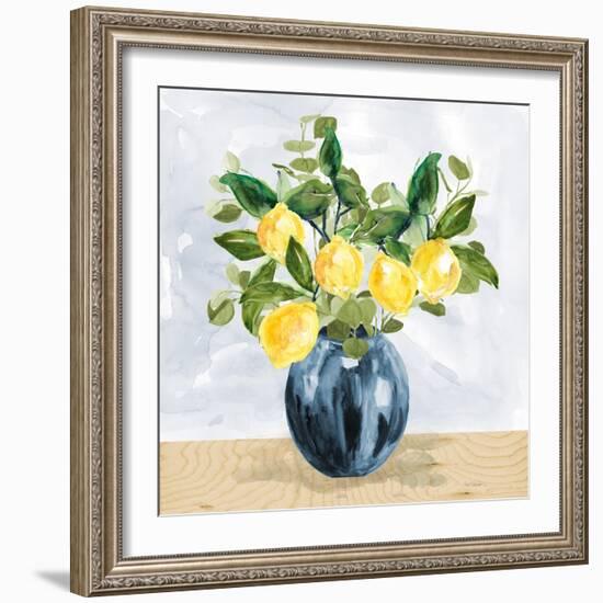 Lemon Bouquet-Carol Robinson-Framed Art Print