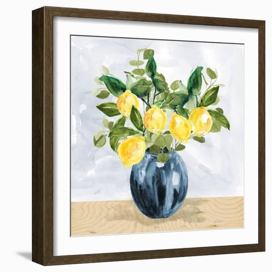 Lemon Bouquet-Carol Robinson-Framed Art Print