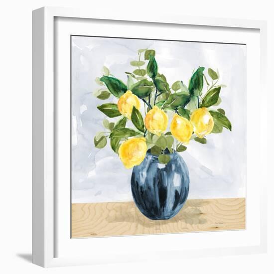 Lemon Bouquet-Carol Robinson-Framed Art Print