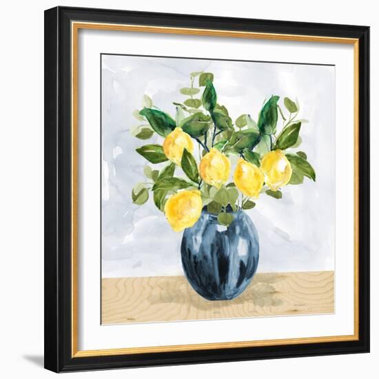 Lemon Bouquet-Carol Robinson-Framed Art Print