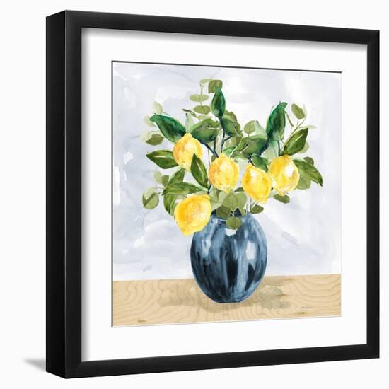 Lemon Bouquet-Carol Robinson-Framed Art Print