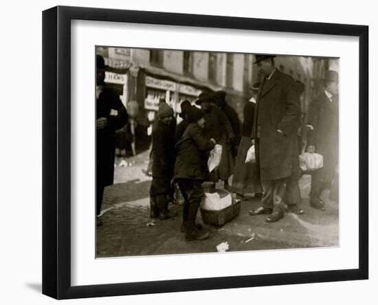 Lemon Boy-Lewis Wickes Hine-Framed Photo