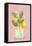 Lemon Bunch in Vase-Raissa Oltmanns-Framed Premier Image Canvas