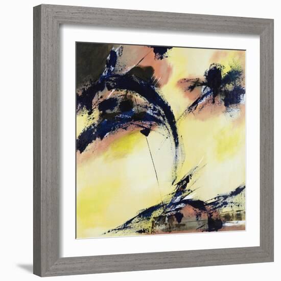 Lemon Burst-Brent Abe-Framed Giclee Print