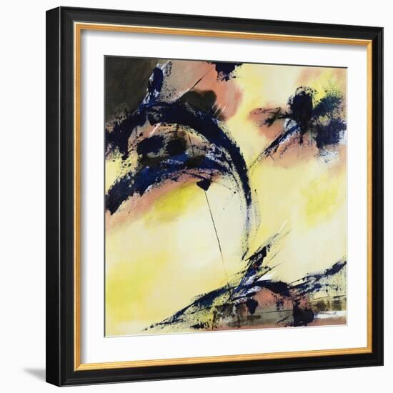 Lemon Burst-Brent Abe-Framed Giclee Print