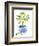 Lemon Chinoiserie I-Farida Zaman-Framed Art Print