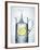 Lemon Falling into Jug of Water-Petr Gross-Framed Photographic Print