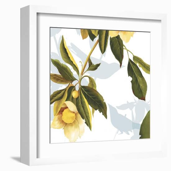 Lemon Floral-Andrew Michaels-Framed Art Print