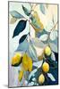 Lemon Fruit Branch-Avril Anouilh-Mounted Art Print