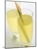 Lemon Grass Lemonade in Two Glasses-Chris Alack-Mounted Photographic Print