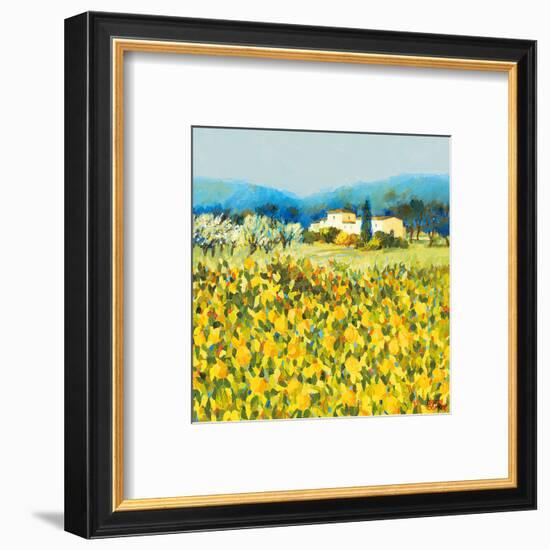 Lemon Grove, Tuscany-Hazel Barker-Framed Art Print