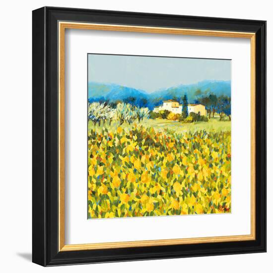 Lemon Grove, Tuscany-Hazel Barker-Framed Art Print