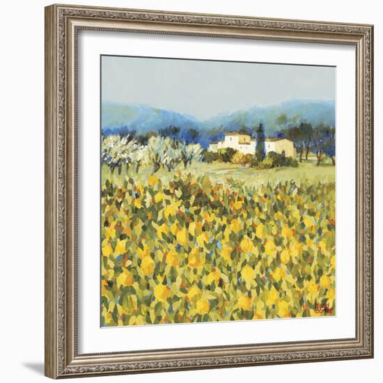 Lemon Grove, Tuscany-Hazel Barker-Framed Giclee Print