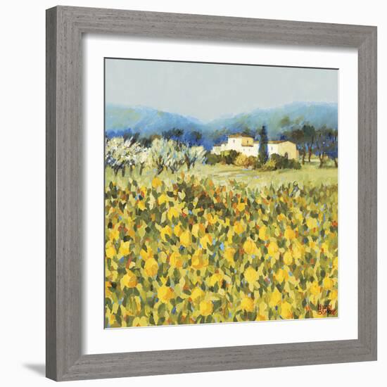 Lemon Grove, Tuscany-Hazel Barker-Framed Giclee Print