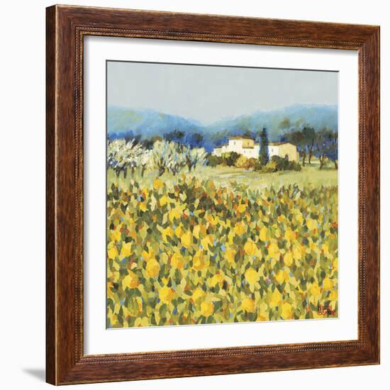 Lemon Grove, Tuscany-Hazel Barker-Framed Giclee Print