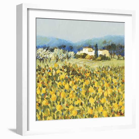 Lemon Grove, Tuscany-Hazel Barker-Framed Giclee Print