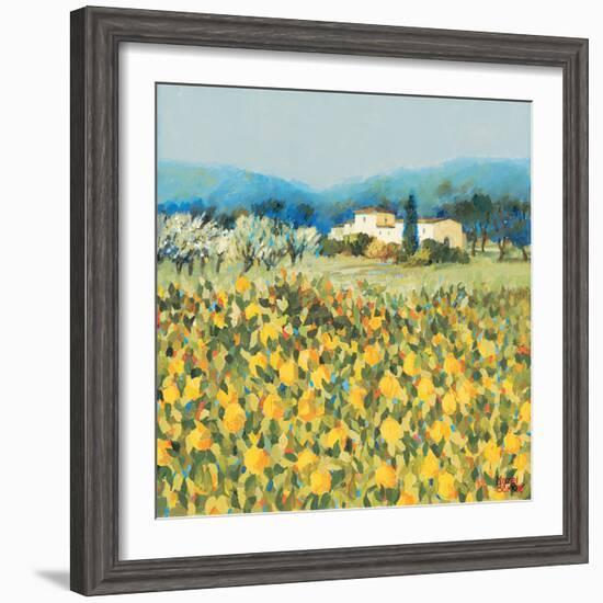 Lemon Grove, Tuscany-Hazel Barker-Framed Premium Giclee Print