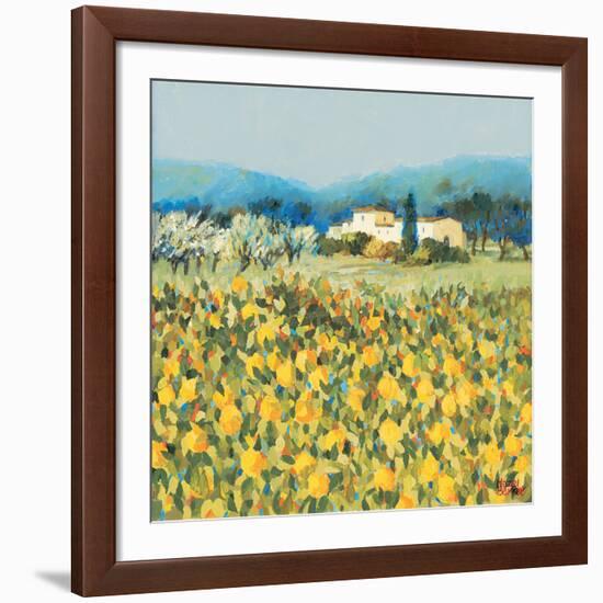 Lemon Grove, Tuscany-Hazel Barker-Framed Giclee Print