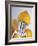 Lemon Half on Metal Juicer-Alexander Feig-Framed Photographic Print