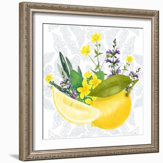 Lemon Lemon 2-Kimberly Allen-Framed Art Print