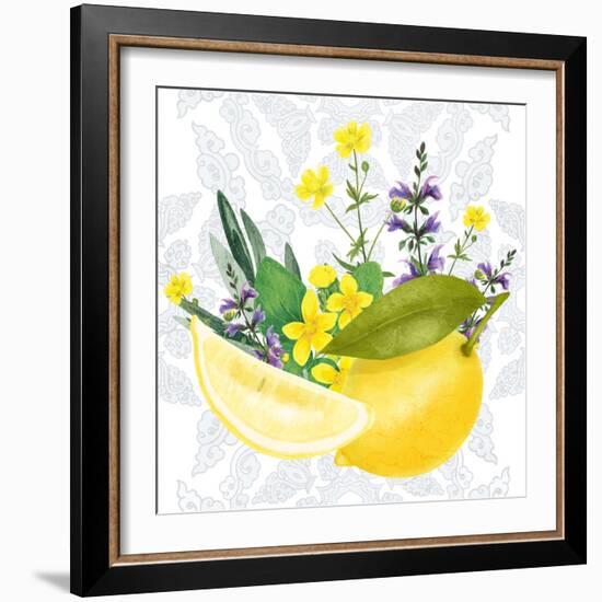 Lemon Lemon 2-Kimberly Allen-Framed Art Print