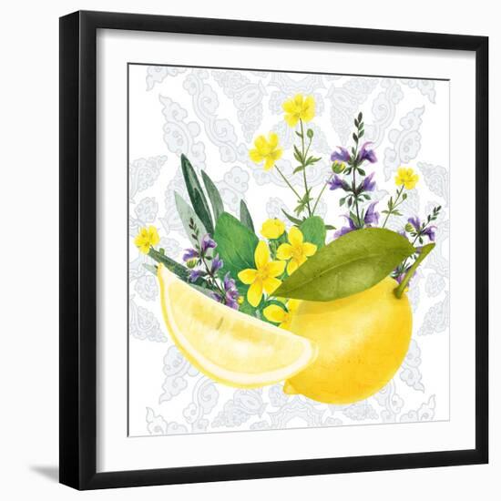 Lemon Lemon 2-Kimberly Allen-Framed Art Print