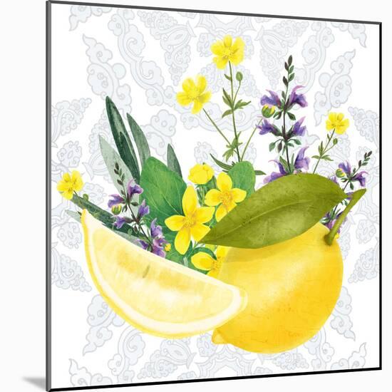 Lemon Lemon 2-Kimberly Allen-Mounted Art Print