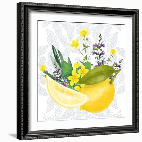 Lemon Lemon 2-Kimberly Allen-Framed Art Print