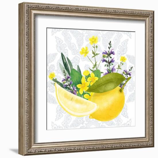 Lemon Lemon 2-Kimberly Allen-Framed Art Print