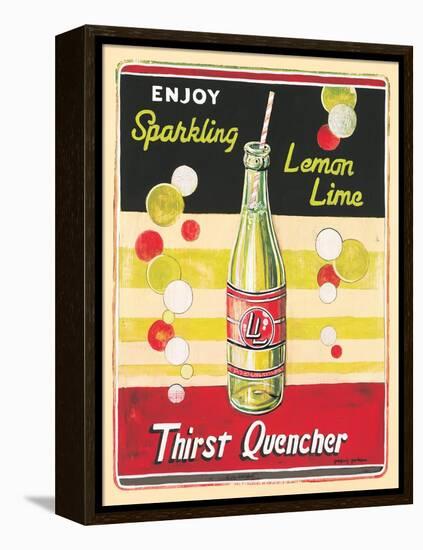 Lemon Lime-Gregory Gorham-Framed Stretched Canvas