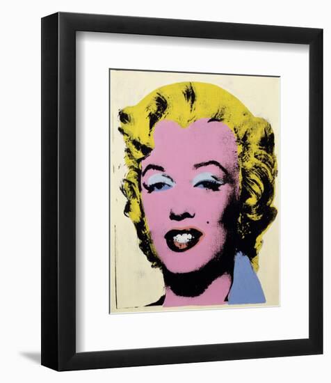 Lemon Marilyn, 1962-Andy Warhol-Framed Art Print