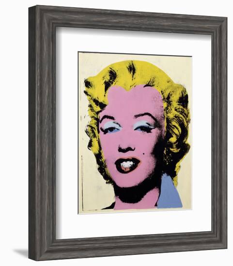 Lemon Marilyn, 1962-Andy Warhol-Framed Art Print