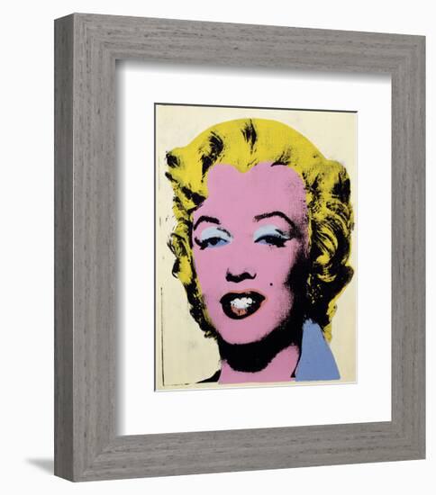 Lemon Marilyn, 1962-Andy Warhol-Framed Art Print