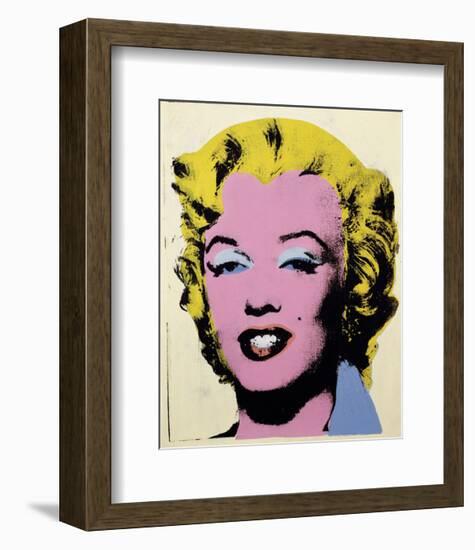 Lemon Marilyn, 1962-Andy Warhol-Framed Art Print