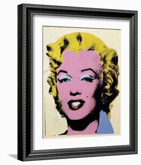 Lemon Marilyn, 1962-Andy Warhol-Framed Art Print