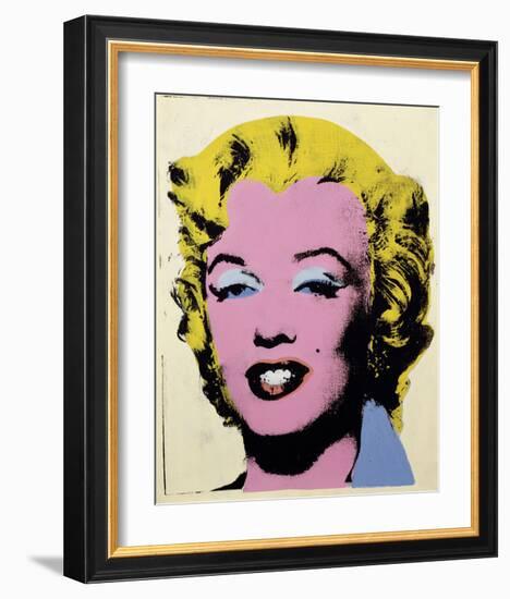 Lemon Marilyn, 1962-Andy Warhol-Framed Art Print