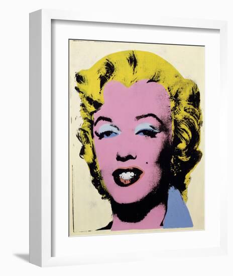 Lemon Marilyn, 1962-Andy Warhol-Framed Art Print