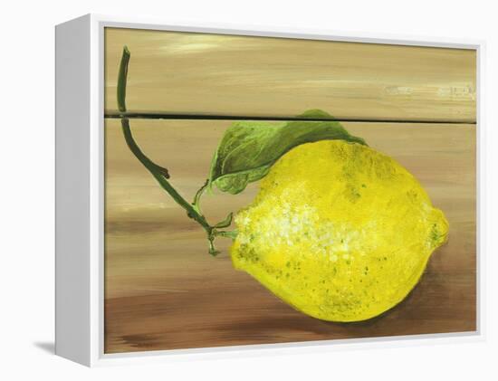 Lemon on a box-Gigi Begin-Framed Premier Image Canvas