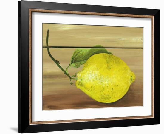 Lemon on a box-Gigi Begin-Framed Giclee Print