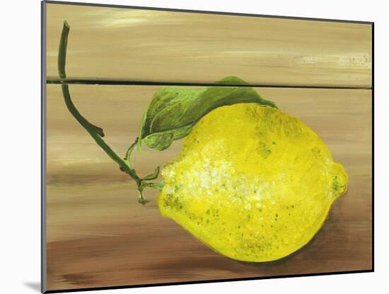 Lemon on a box-Gigi Begin-Mounted Giclee Print