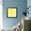 Lemon Pattern-TashaNatasha-Framed Art Print displayed on a wall