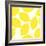 Lemon Pattern-TashaNatasha-Framed Art Print