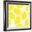 Lemon Pattern-TashaNatasha-Framed Art Print