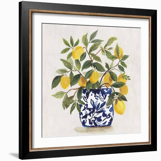 Lemon Plant I-Asia Jensen-Framed Art Print