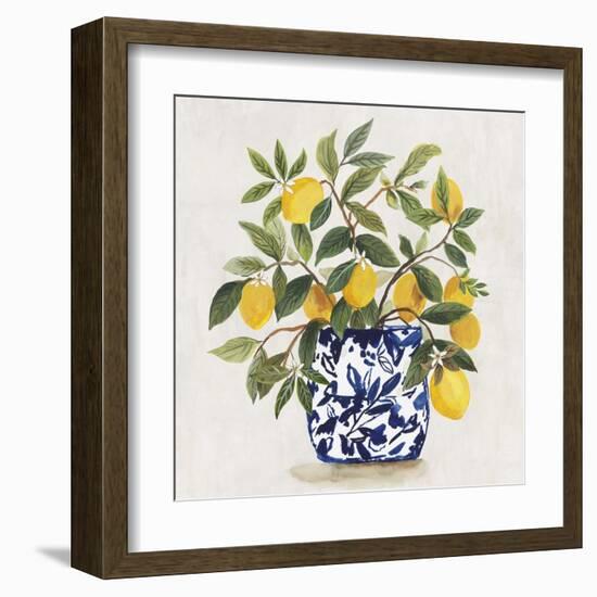 Lemon Plant I-Asia Jensen-Framed Art Print