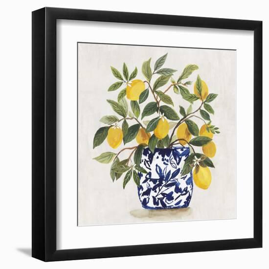 Lemon Plant I-Asia Jensen-Framed Art Print