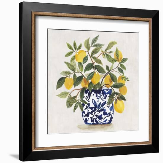 Lemon Plant I-Asia Jensen-Framed Art Print